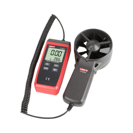 UT363S Digital Anemometer – Split-Type Wind Speed Meter with Temperature Display