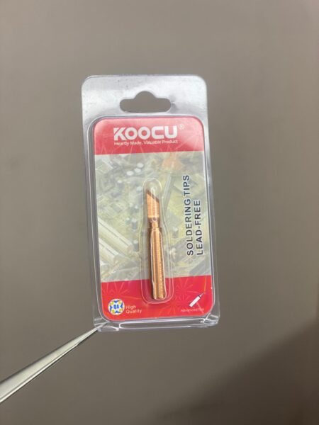 KOOCU 900M-T-K Knife Copper Needle Hot Air Soldering Tip