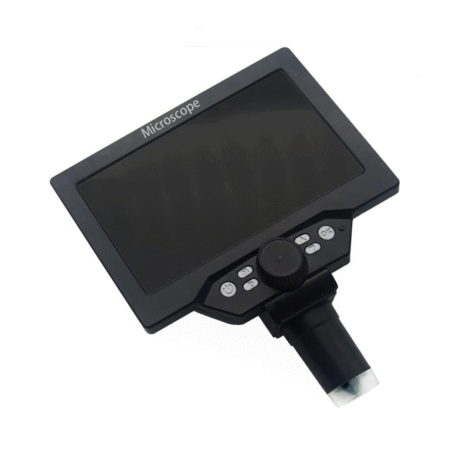 G1200 LCD Digital Microscope 7 inch 1080P ,1200X, 12MP Camera, 10 LED, Line Controller