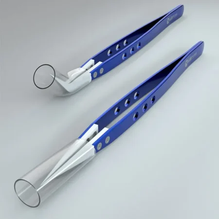 MIJING Ceramic Tweezers – Straight Head / Bend Head – High-Temperature Anti-Static Precision Curved & Straight Tweezers for Electronics Repair