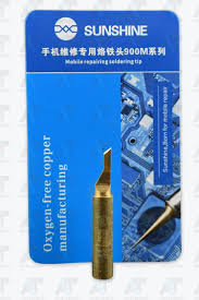 SUNSHINE SS-900M-T-KK Pure Copper Knife Soldering Tip for Mobile Repair | 99.99% Copper Jumper Wire Head