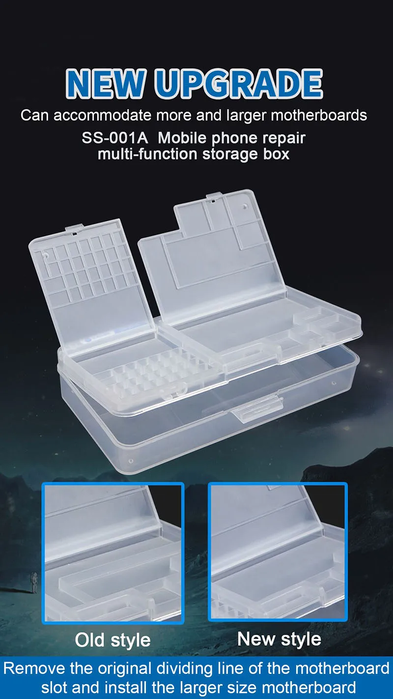 Sunshine SS-001A Multifunction Repair Storage Box – Double Layer PVC Organizer 9 2 2