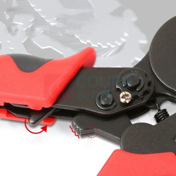 TOPLIA NP021001 Self-Adjusting Crimping Tool – 0.25–10mm² – Four-Sided European Terminal Crimper