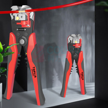 TOPLIA WP022002 Cable Crimping & Wire Stripping Tool – 205mm – 0.25–6.0mm²