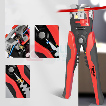 TOPLIA WP022002 Cable Crimping & Wire Stripping Tool – 205mm – 0.25–6.0mm²