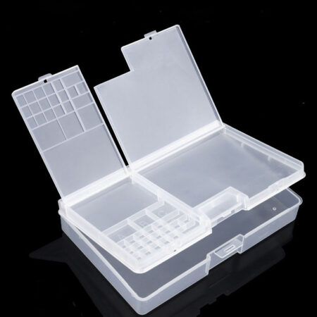 Multifunction Repair Storage Box – Transparent Organizer 180×115×35mm