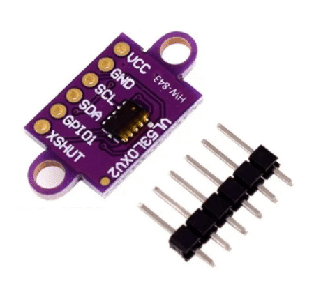 GY-53 VL53L0X Laser ToF Flight Time Ranging Sensor Module – High Precision Time-of-Flight Distance Measurement with PWM & Serial Output
