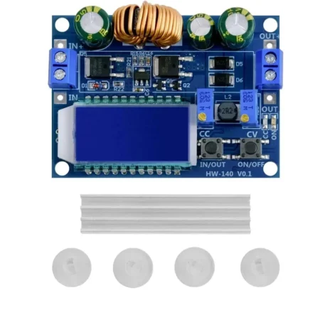 HW-140 DC-DC Buck Boost Converter Step Up/Down with LCD Display – Adjustable Power Supply Module