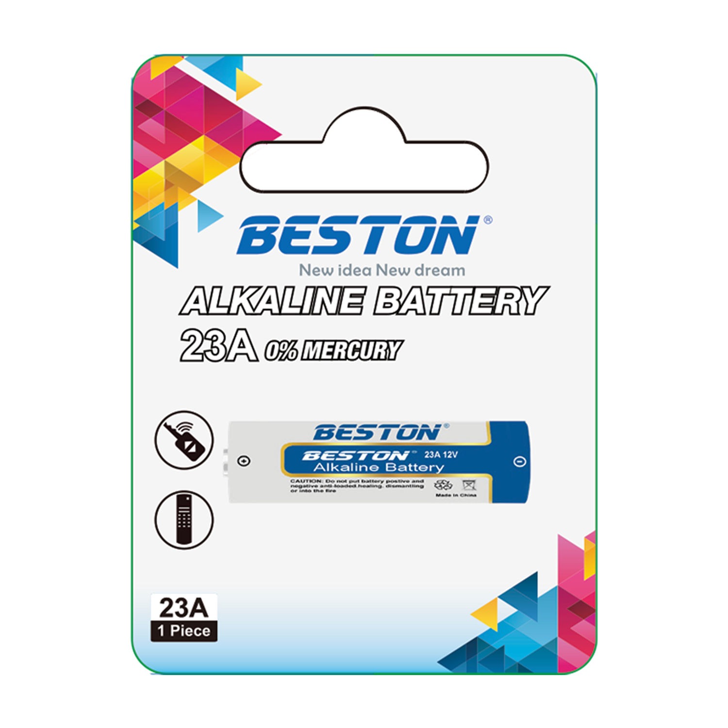 BESTON 23A Alkaline Battery 12V (A23 / MN21 / V23GA) 1 682b26a272fb3productimage6828a77b9161e