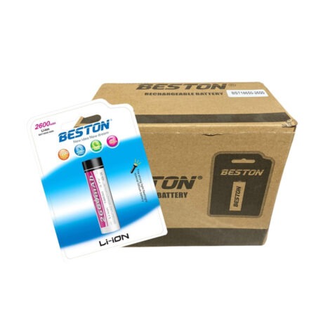BESTON 18650 Li-ion 2600mAh Rechargeable Battery