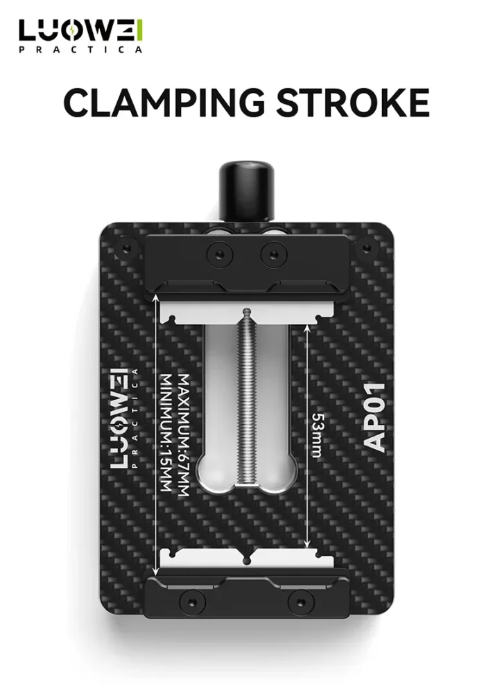 LUOWEI Motherboard Fixture LW-AP01 High-Temperature Carbon Fiber (for iPhone & Android)