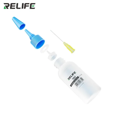 Relife TB2 Plastic Liquid Needle-Tube Solvent Bottle with Needles