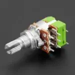 Dual-Gang 50 kΩ Potentiometer with Switch (8 Pins)