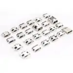 USB Connector Kit – 240 pcs, 24 Values (Micro-USB Assortment)