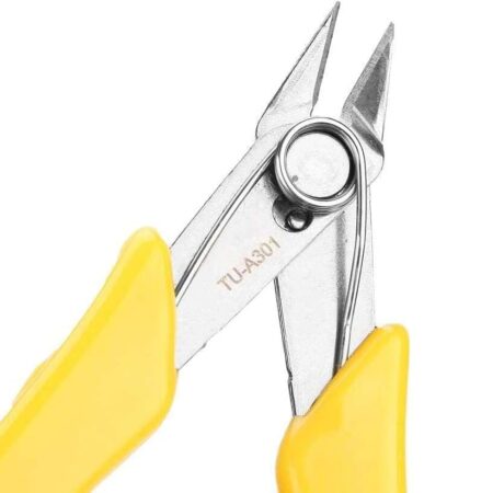 Precision wire Cutter TU-A301 – Flush Electronics Snips, Spring Return