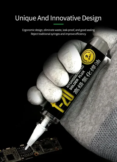 RELIFE F-20 Solder Paste Flux Lead-Free NO-Clean SMD Soldering Flux for Phone Soldering PCB BGAA SMD Rework Repair Welding Oil