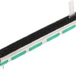 Linear Slide Pot 50k — 75×9 mm Body, 20 mm Shaft, 65 mm Travel