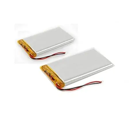402025 3.7V 300mAh LiPo Battery — 25×20×4 mm Flat Cell for Compact Devices