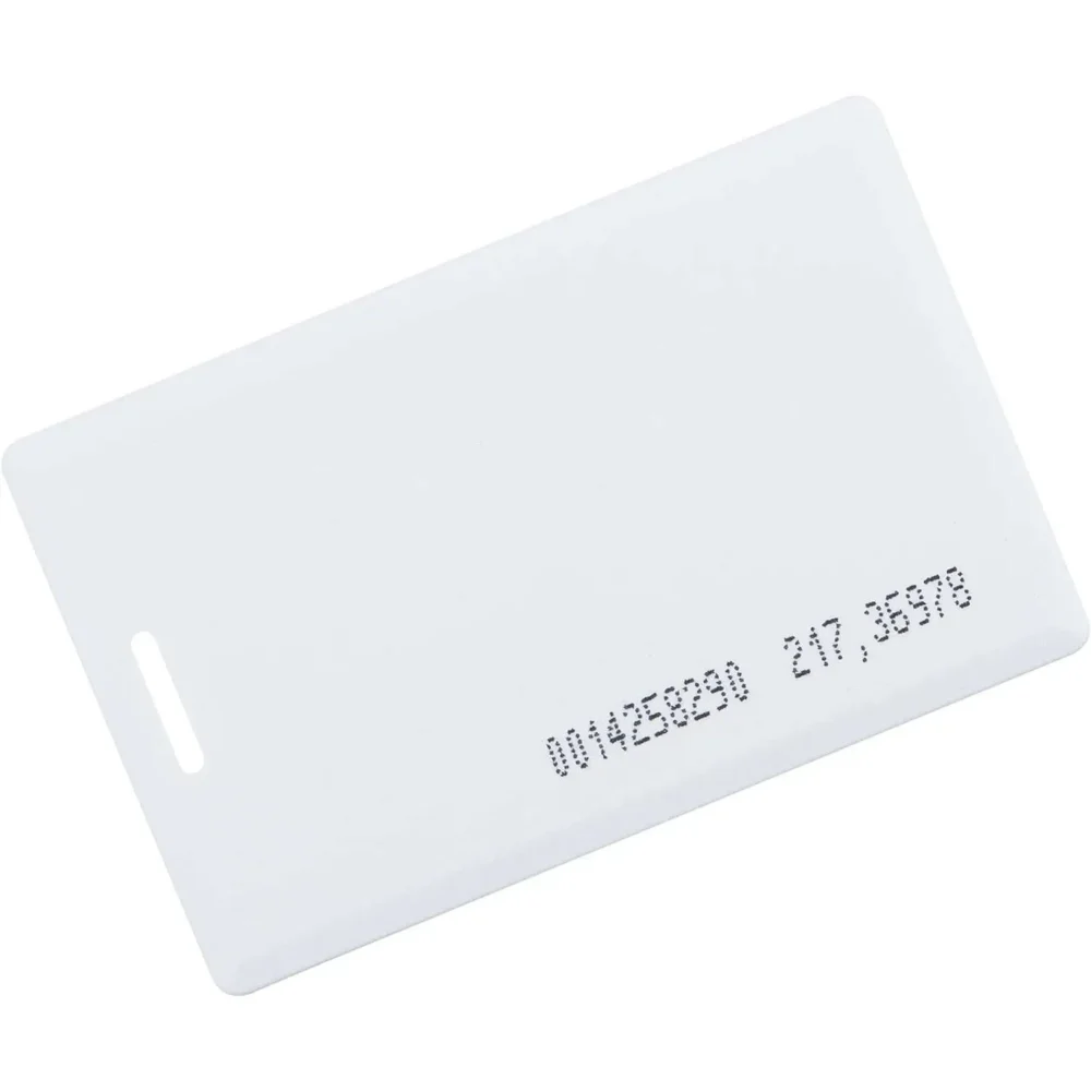 125kHz RFID Thick Card (VISID‑EM, Printed Serial)