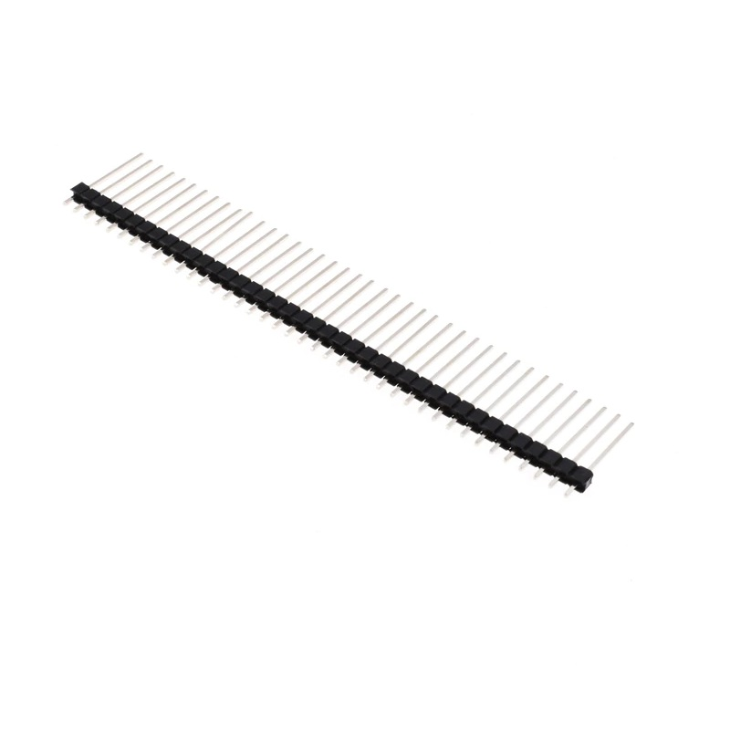 Pin Header 2.54mm 1×40 Pin Male Single Row Straight Long Header Strip