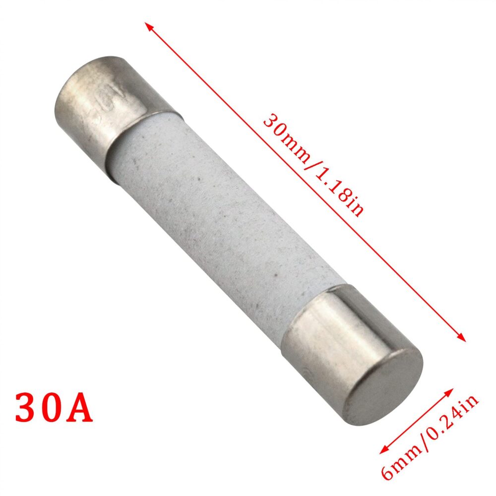 Ceramic Fuse 30A 30mm T6
