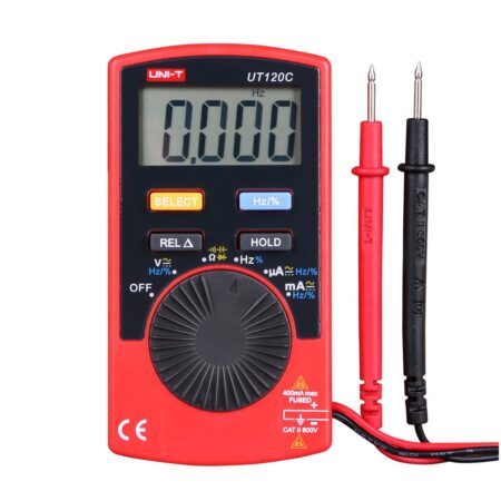 UNI-T UT120C Digital Multimeter – Pocket Auto-Range DMM, 4000-Count
