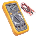 DT9205A+ Multimeter Auto Off Yellow | Handheld Digital DMM