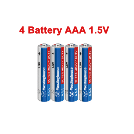 AAA Batteries Westinghouse – 4pcs Non-Rechargeable