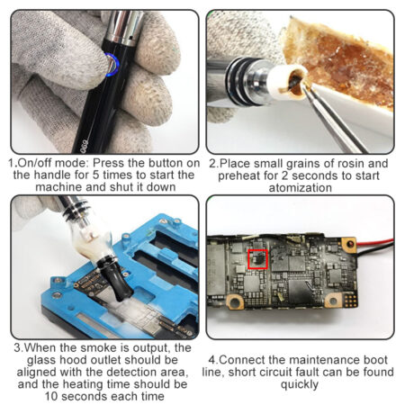 Mijing SW-03 Rosin Atomizer Mainboard Short Circuit Detector Pen