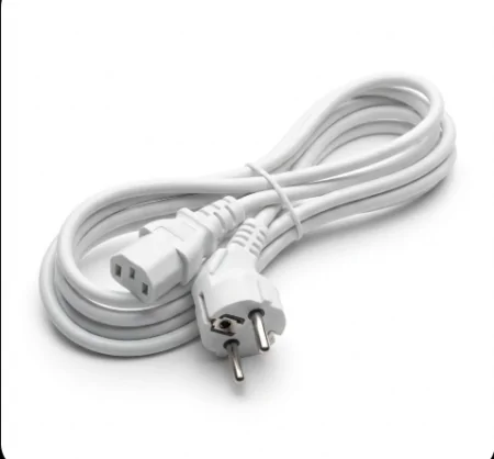 Power Cord Cable 1.2meters 250V 10A/16A, grey C13