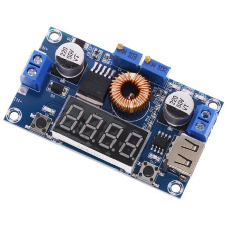 XL4015 Step-Down Converter 5A (Buck) with USB & Digital Voltmeter