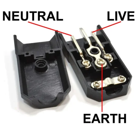 AC Power Plug 250V Male for Cable CP-22S