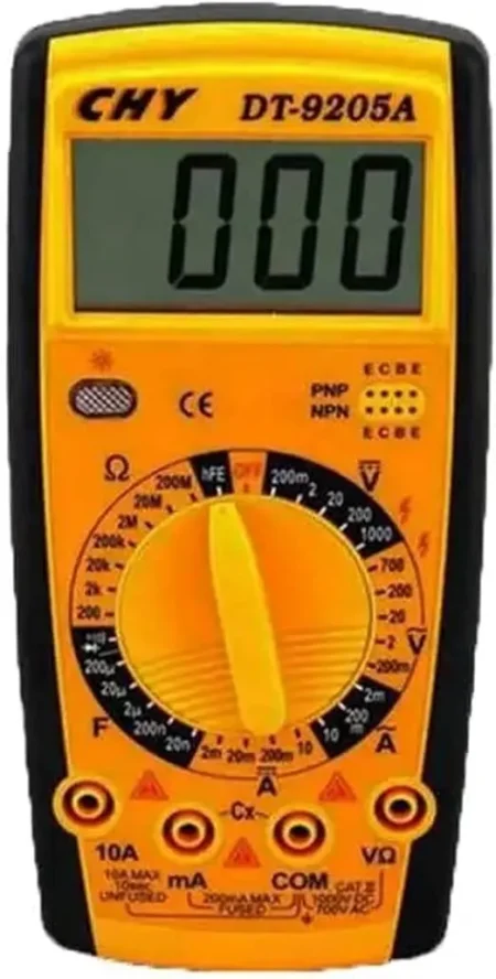 CHY Digital Multimeter DT‑9205A