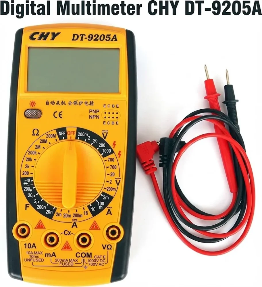 CHY Digital Multimeter DT‑9205A