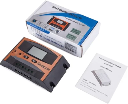 PWM Solar Charger Controller 20A 12V/24V — Golden Falcon FL-C1220