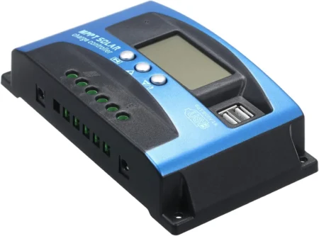 MPPT Solar Charger Controller 40A 12V/24V — Dual USB 5V/2A