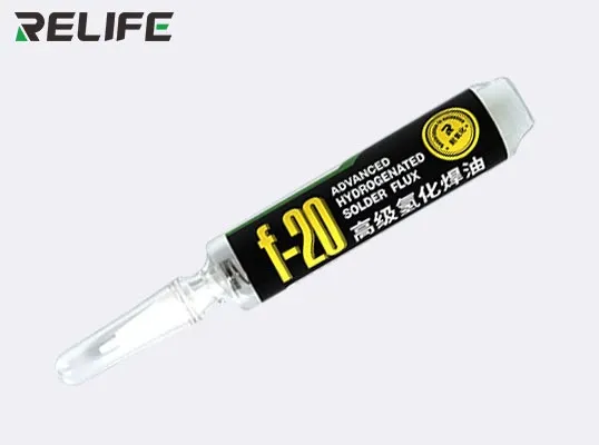 RELIFE F-20 Solder Paste Flux Lead-Free NO-Clean SMD Soldering Flux for Phone Soldering PCB BGAA SMD Rework Repair Welding Oil