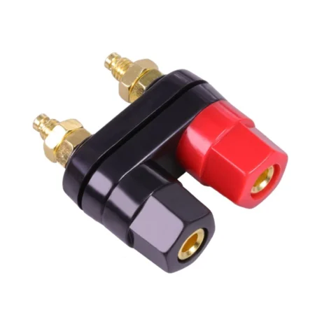 Dual 4mm Banana Binding Post Speaker Terminal Red & Black