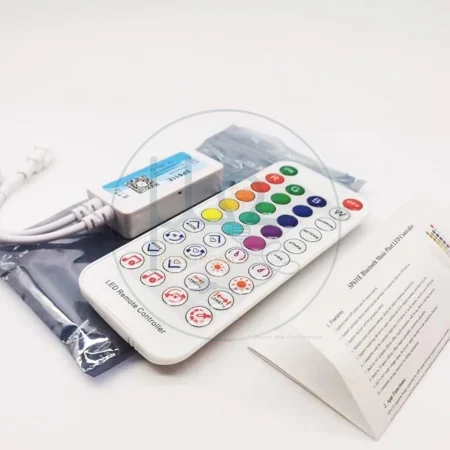 SP611E Bluetooth, IR & Music Controller for WS2812B, WS2811 and SK6812 Addressable LED Strips