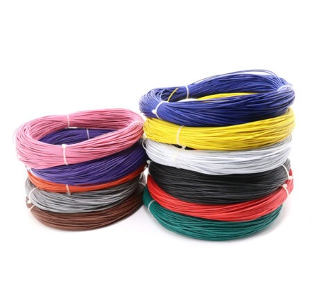Flexible Electric Wire AE027 1mm (Inner Diameter 0.2-0.3mm)  1 Meter — Flexible PVC Hookup Wire (Multiple Colors)