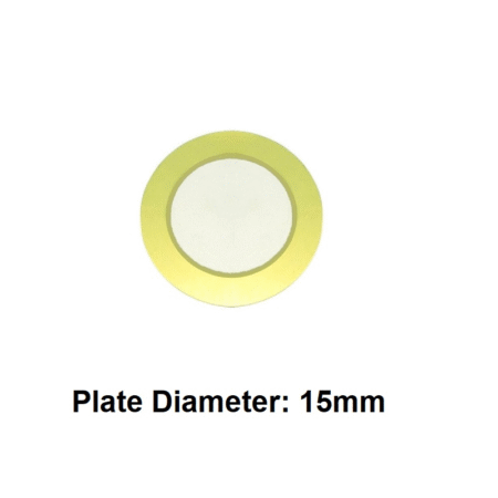 Piezo Element Piezoelectric Sensor Detect Vibration or a Knock 15mm