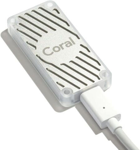 Coral USB Edge TPU Accelerator – USB-C Inference Coprocessor