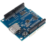 USB Host Shield v2.0 for Arduino (Uno/Mega) – MAX3421E, ADK, SPI