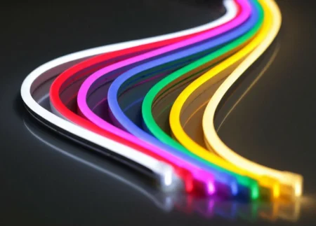 12V Neon LED Strip – 1 Meter Flexible Light (Multi-Color Options)