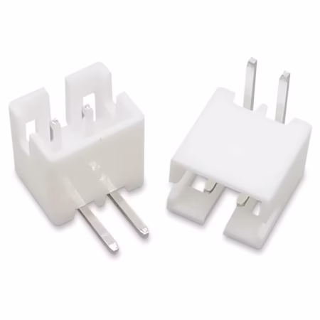 JST 2.0mm 2-Pin Connector – Right Angle Male Header
