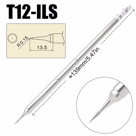 T12-ILS MR Soldering Tip – Ultra-Fine Conical for T12 Stations