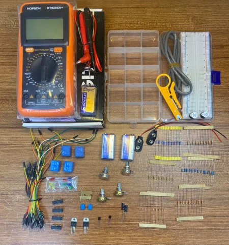 BUE Student Electronics & Digital Circuits Kit (Course Lab Ready)