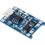 TP4056 Lithium Battery Charger Module with Micro USB & Protection