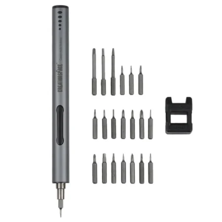Rechargeable Cordless Electric Screwdriver – 20-Bit Precision Set