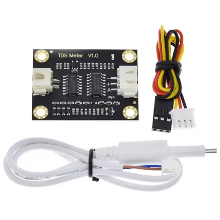 Analog TDS Sensor Module V1.0 (Gravity-style) — Waterproof Probe, 5V, Analog Output